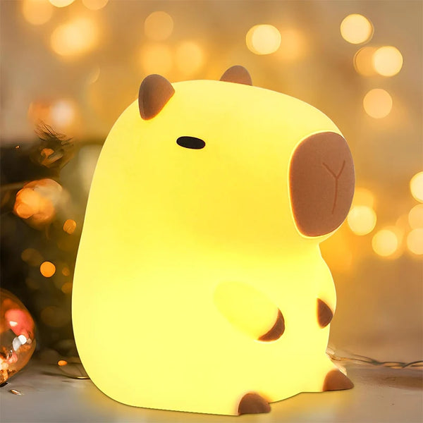 Charming Capybara Night Light