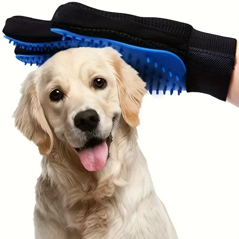 Pet Grooming Glove Brush