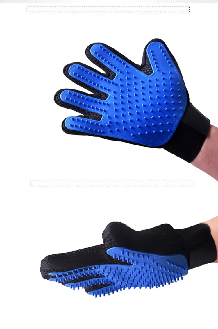 Pet Grooming Glove Brush